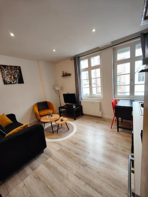 La Feline - Duplex - Vieux Valenciennes - Familial Apartment Luaran gambar